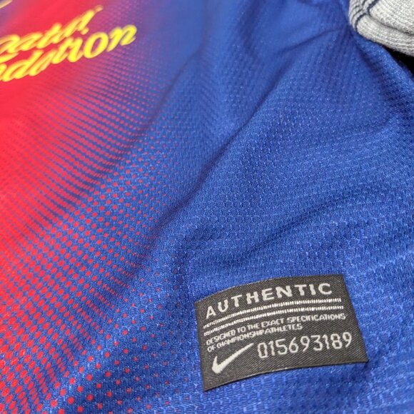 Messi #10 FC Barcelona 2012/13 Home Nike Youth Kit - Picture 13 of 16